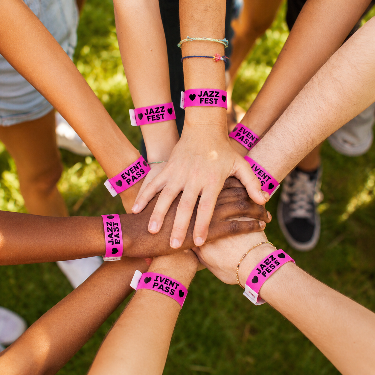 Custom Tyvek Wristbands for Events
