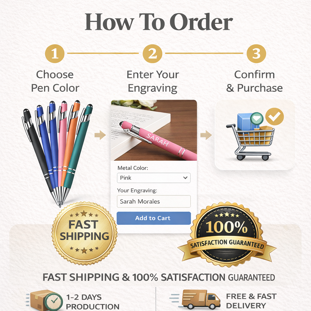 Design Your Own Premium Custom Pens