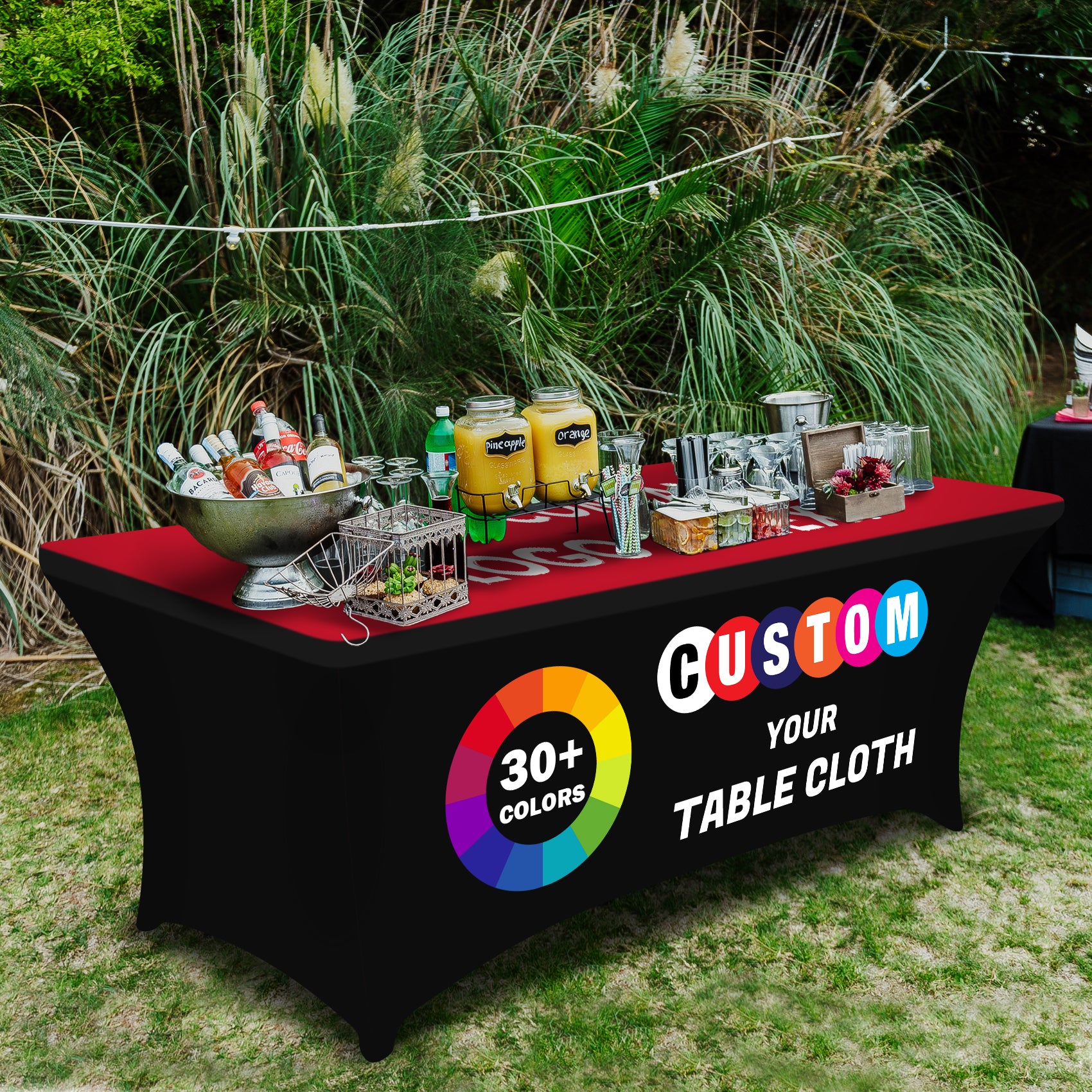 Design Your Own Custom Logo Tablecloth