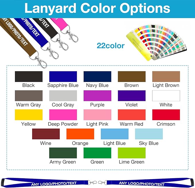 Custom Logo Lanyards
