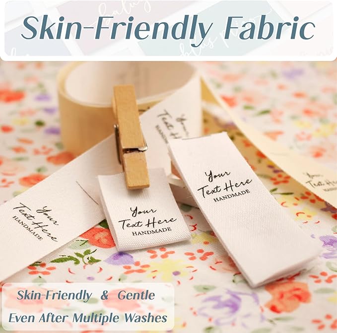 Custom Cotton Clothing Labels