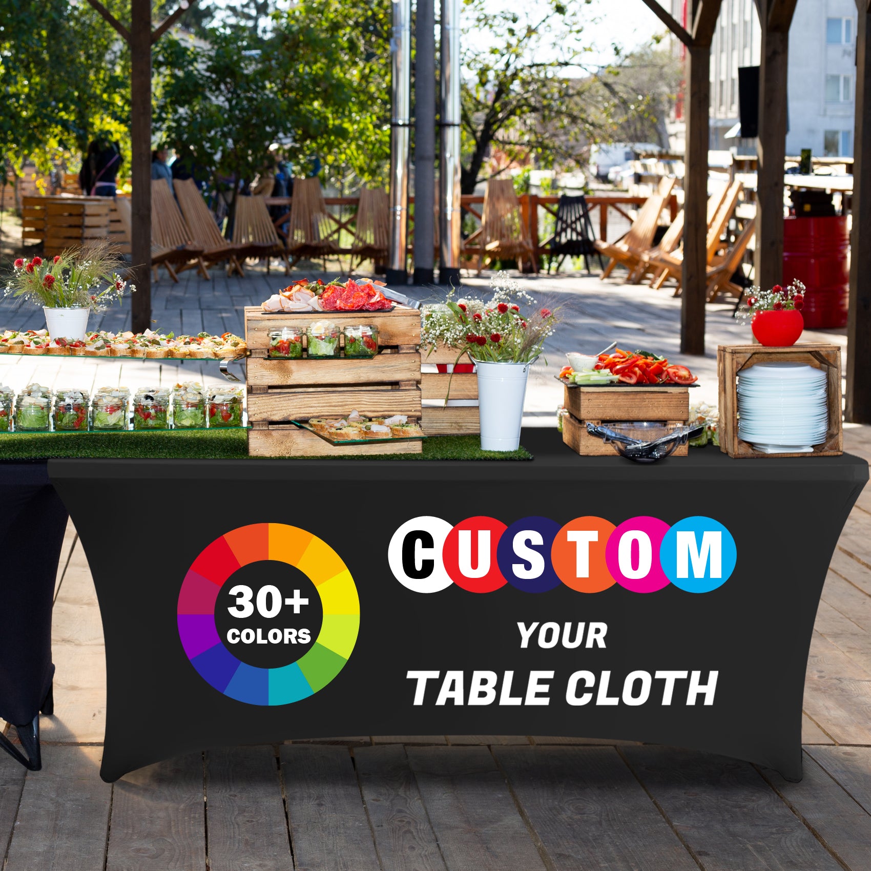 Logo-Branded Tablecloths