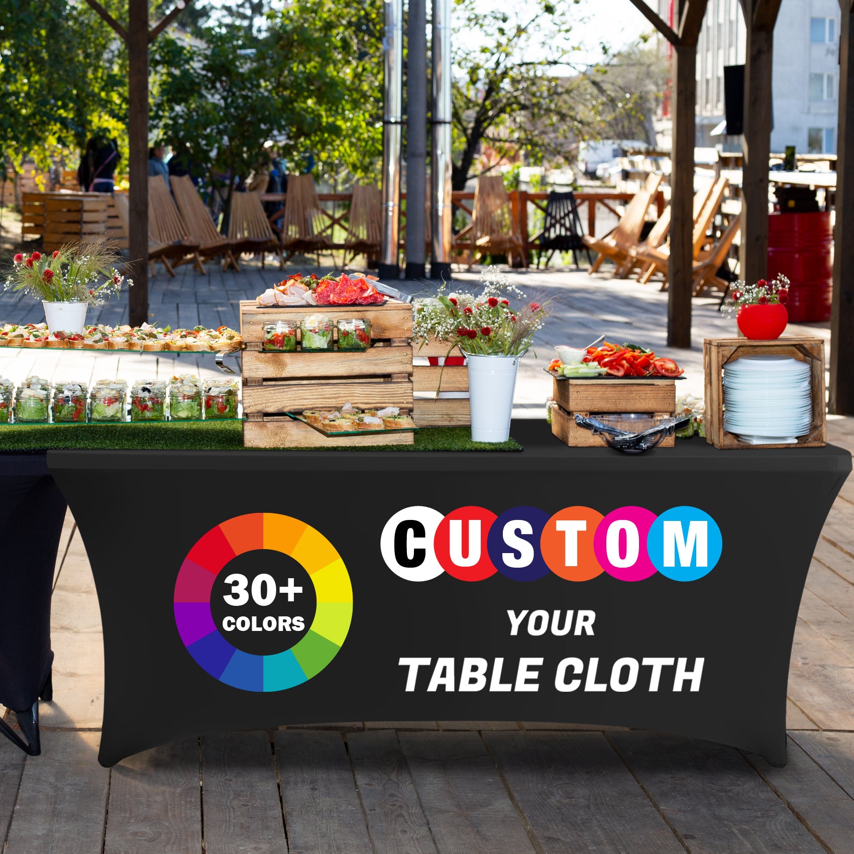 Design Your Own Custom Logo Tablecloth