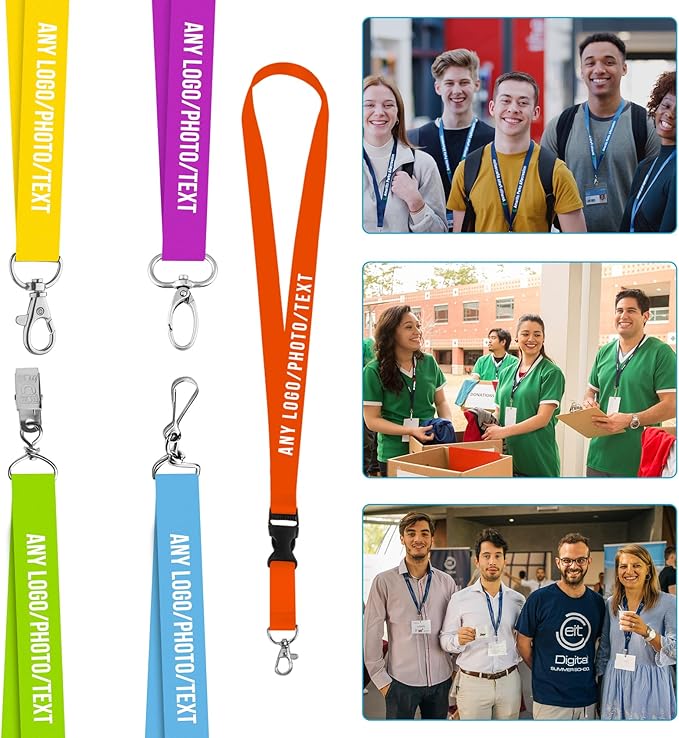 Custom Logo Lanyards