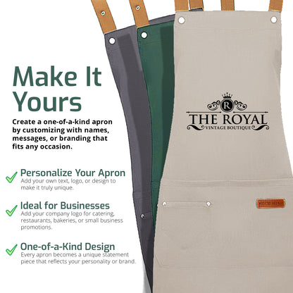 Personalized Chef Kitchen Apron