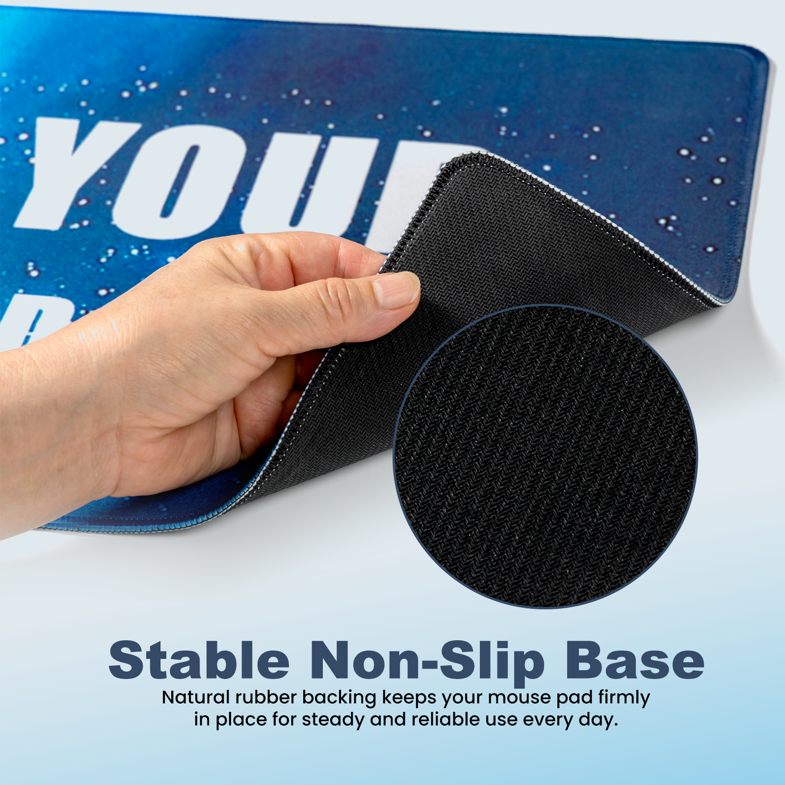 Custom Cozy Desk Mat