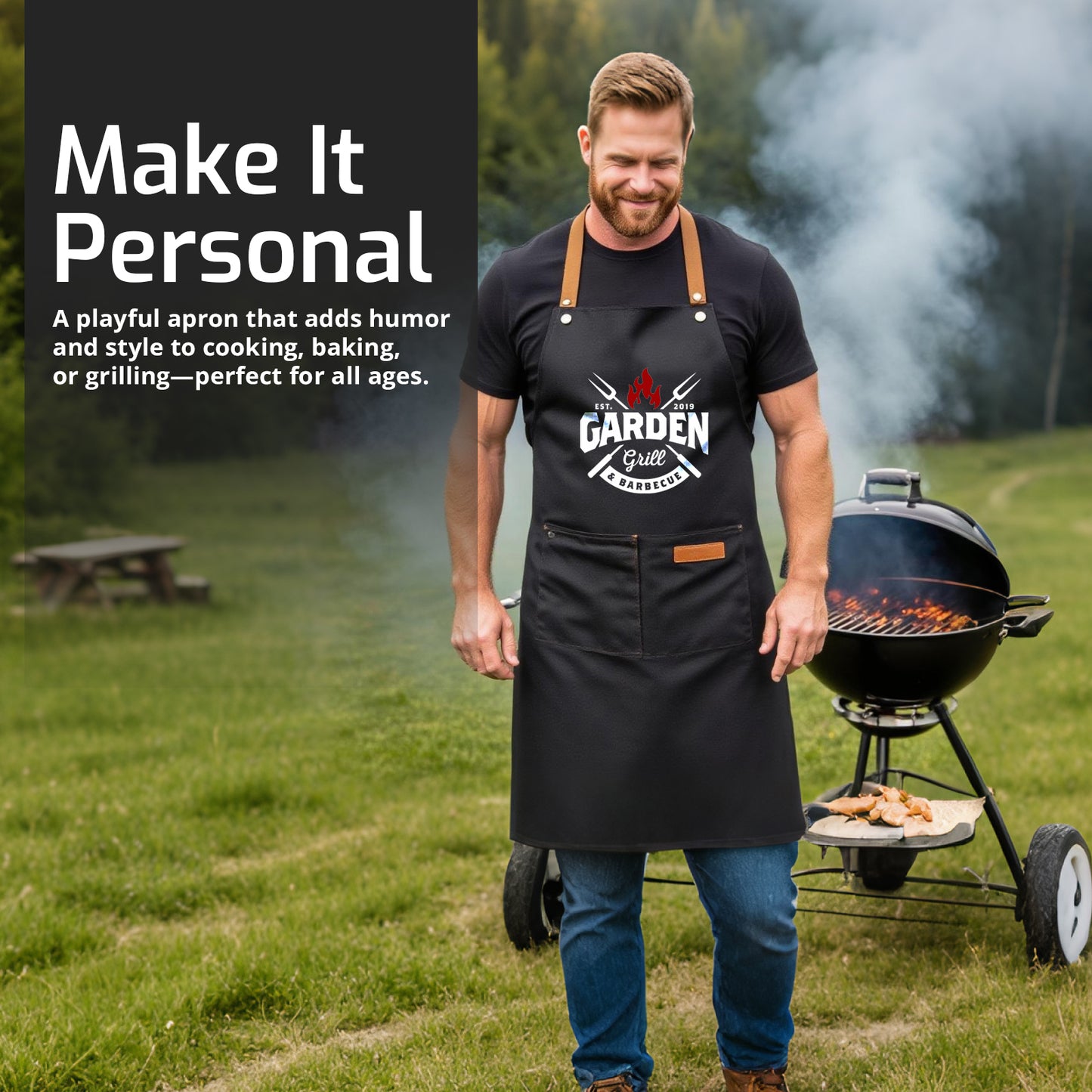 Personalized Chef Kitchen Apron