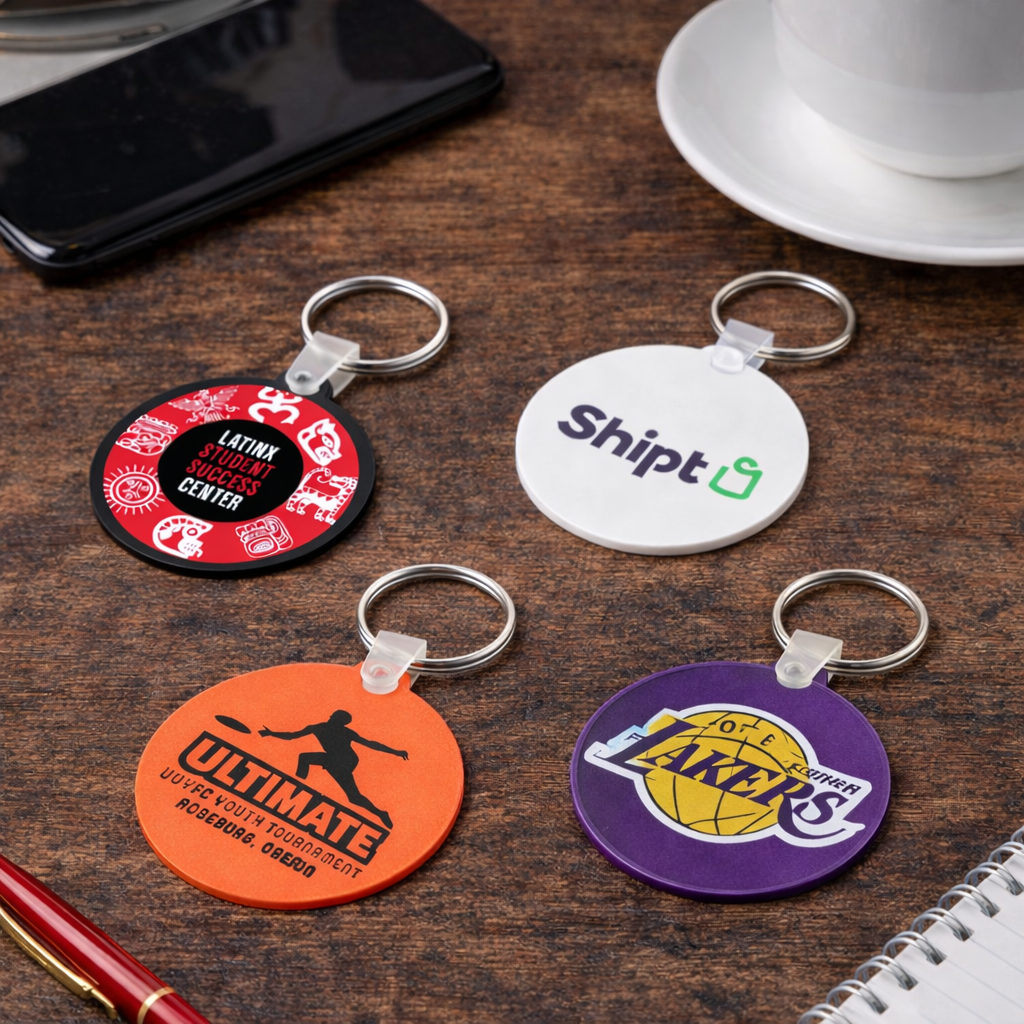 Custom Round Soft Keychains