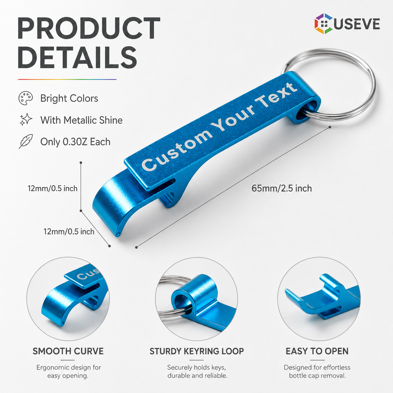 Tough Custom Bottle Opener