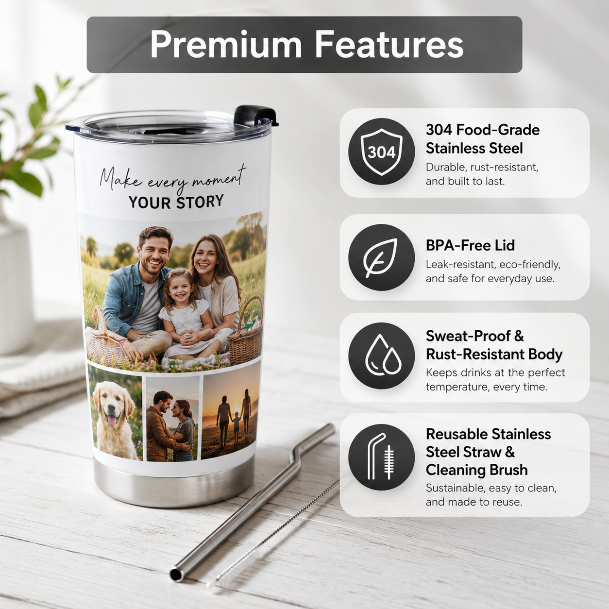 Custom Coffee Tumbler