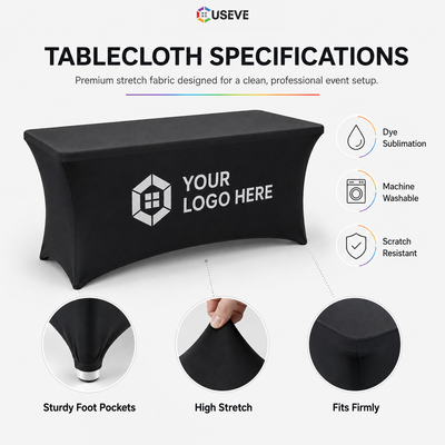 Design Your Own Custom Logo Tablecloth
