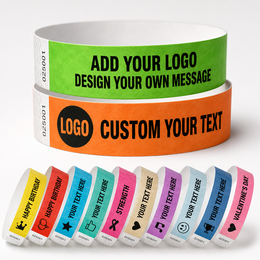 Custom Tyvek Wristbands for Events