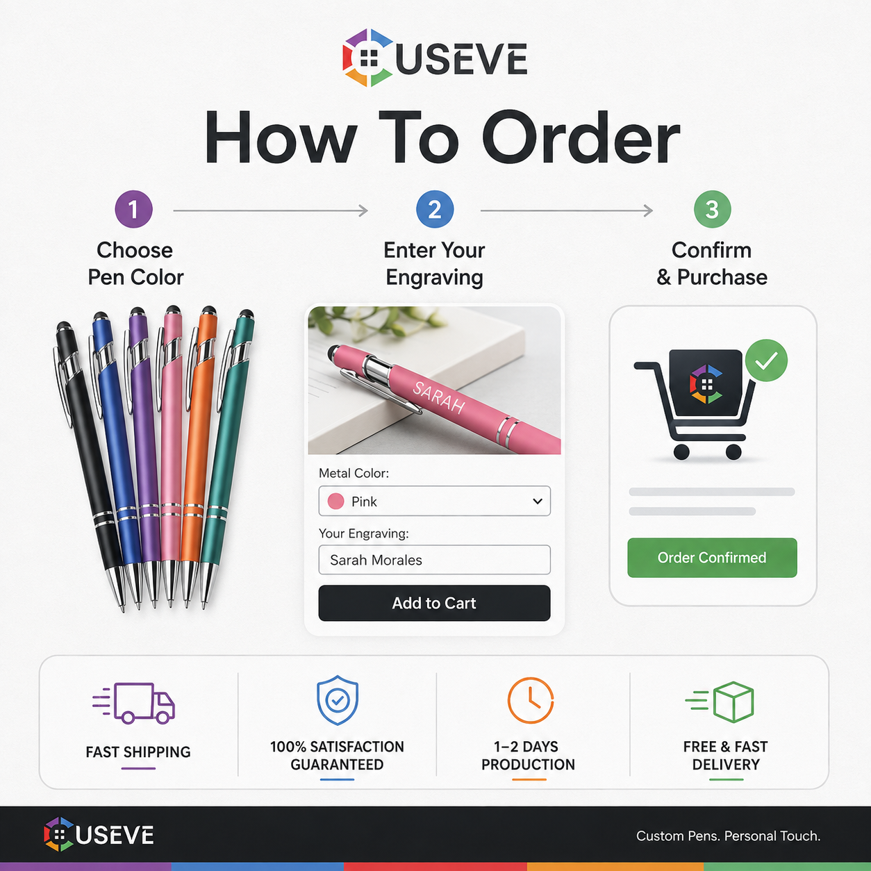 Design Your Own Premium Custom Pens