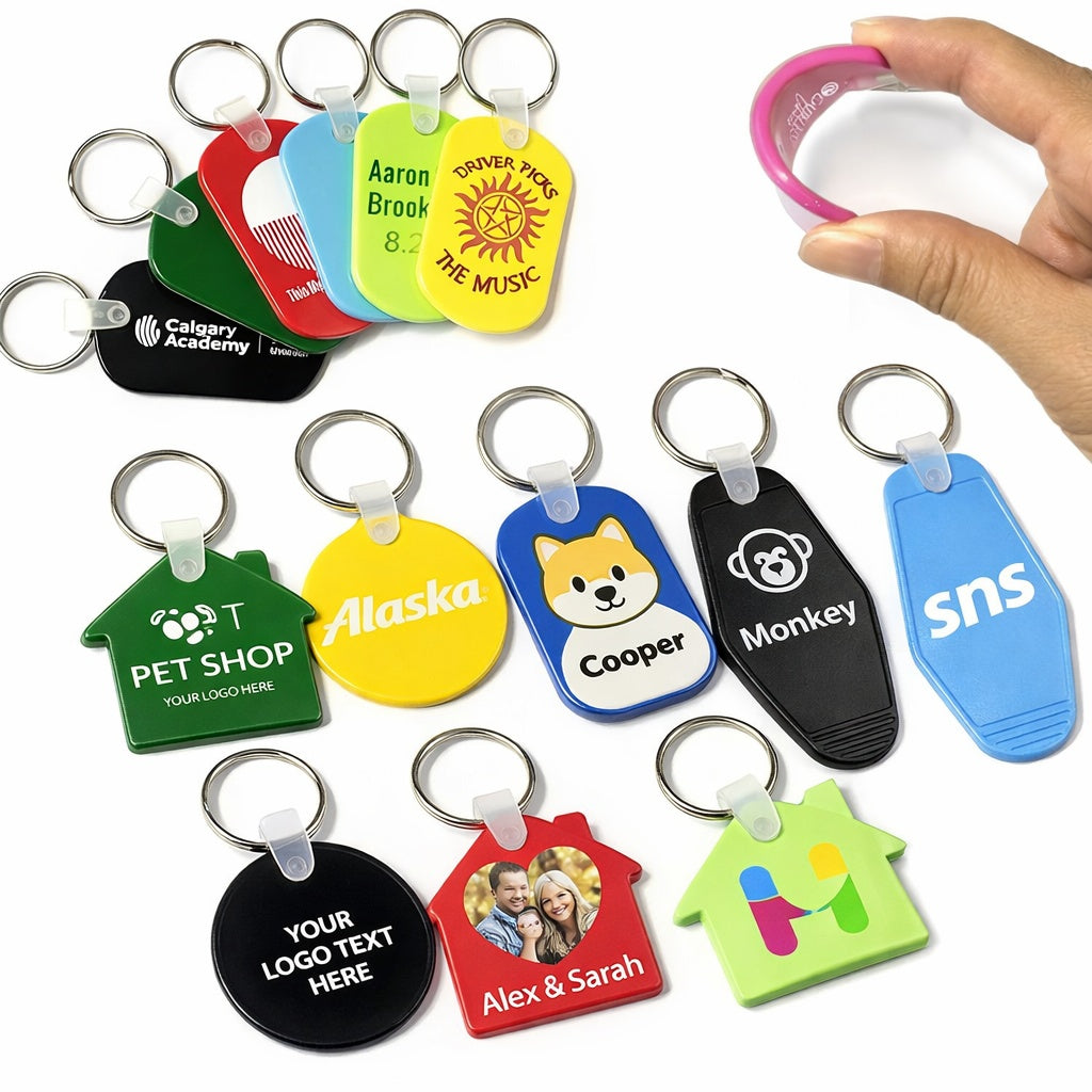 Custom Round Soft Keychains