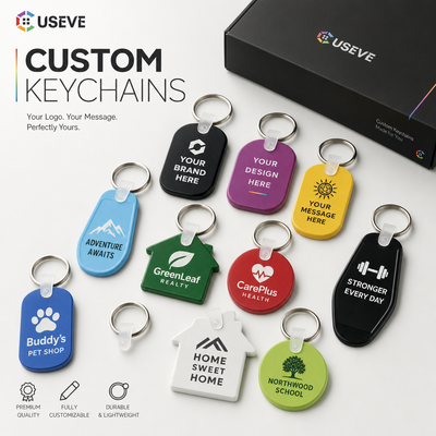 Custom Round Soft Keychains